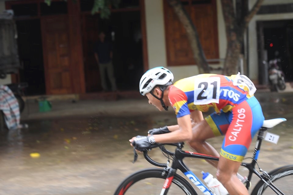 Ở đoạn đường về đích là những cú nước rút ngoạn mục.